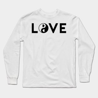 Ying Yang Love Long Sleeve T-Shirt